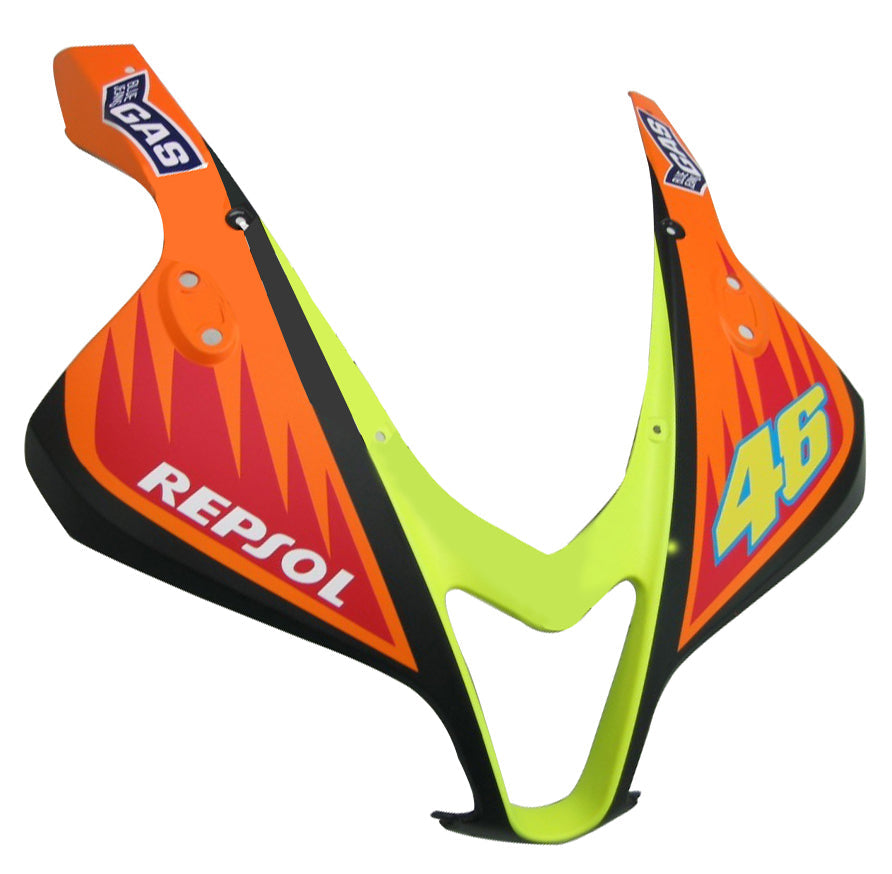 2007-2008 ホンダ CBR 600 RR ブラック ヴァレンティーノ ロッシ レーシング フェアリング ジェネリック
