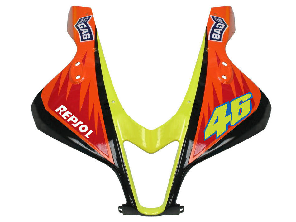 2007-2008 ホンダ CBR 600 RR イエロー ブラック ヴァレンティーノ ロッシ レーシング フェアリング ジェネリック