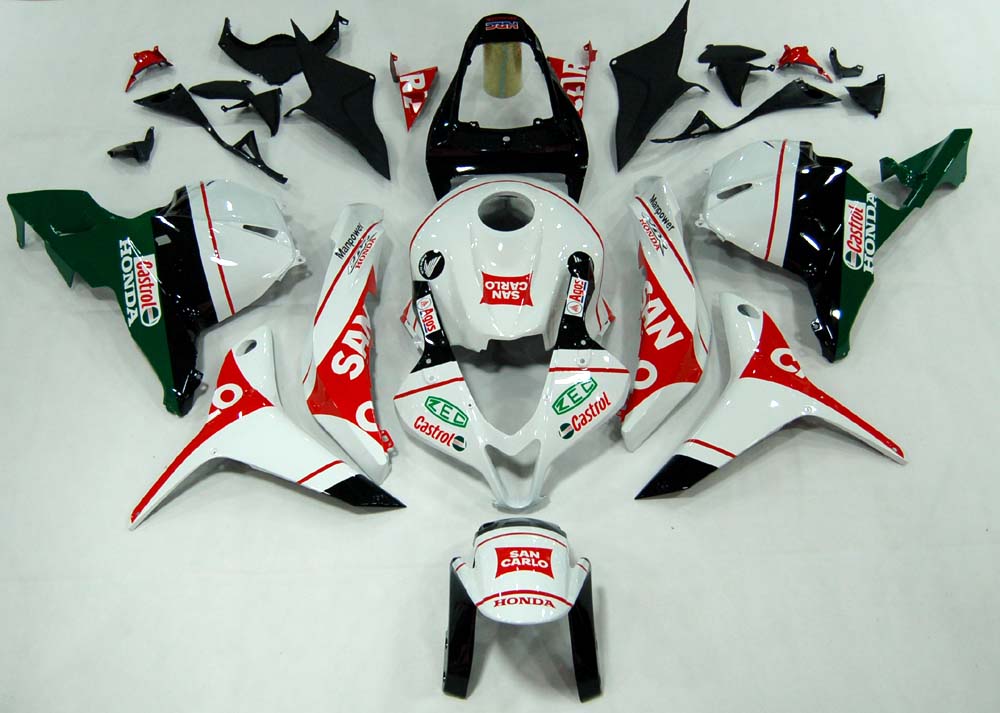 Generic Fit For Honda CBR600RR (2009-2012) Bodywork Fairing ABS Injection Molded Plastics Set 20 Style