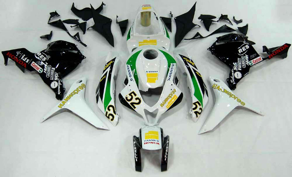 2009-2012 ホンダ CBR 600 RR マルチカラー No.52 ハンスプリー レーシング フェアリング ジェネリック