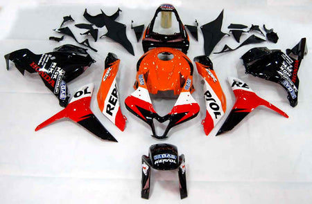 Generic Fit For Honda CBR600RR (2009-2012) Bodywork Fairing ABS Injection Molded Plastics Set 20 Style