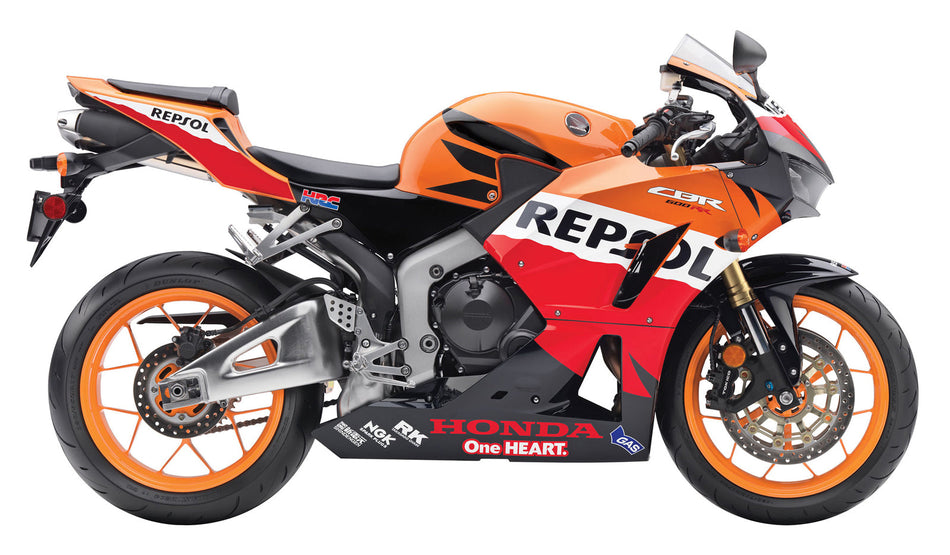 2013-2025 US仕様  2013-2023欧州仕様 ホンダ CBR600RR ブラック CBR 汎用フェアリング