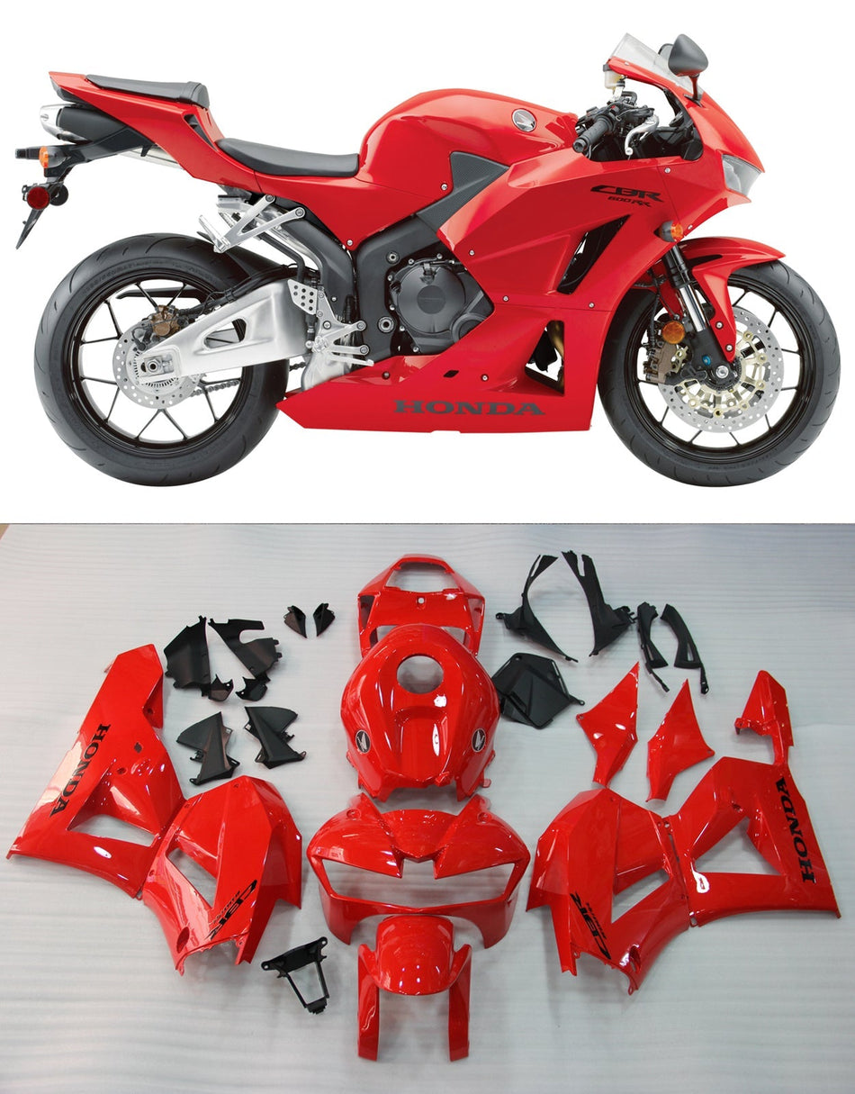 2013-2025 US仕様  2013-2023欧州仕様 ホンダ CBR600RR ブラック CBR 汎用フェアリング