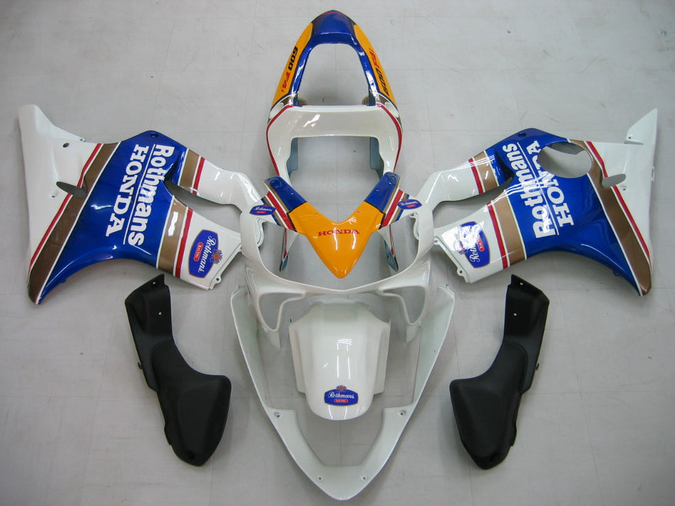 2001-2003 ホンダ CBR 600 F4i ホワイト ロスマンズ ホンダ レーシング フェアリング ジェネリック