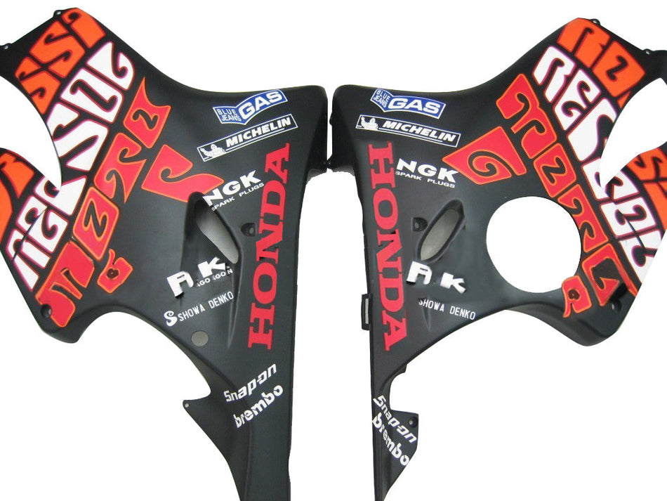 2004-2007 ホンダ CBR 600 F4i ブラック ヴァレンティーノ ロッシ レーシング フェアリング ジェネリック