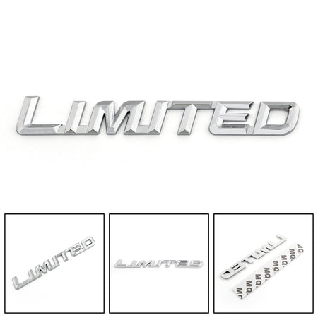 Car Metal Chrome LIMITED Decal Badge Emblem Sticker Fender Side for Highlander