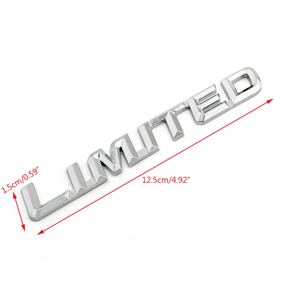 車用メタルクローム LIMITED デカール バッジ エンブレム ステッカー フェンダーサイド ハイランダー用