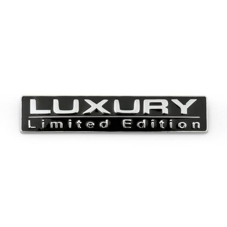 Auto 3D Aluminium LUXURY LIMITED EDITION Emblem Decal Badge Sticker