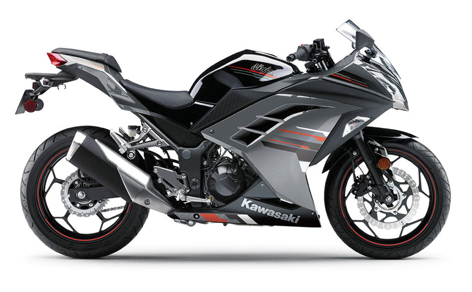 2013-2024 カワサキ EX300/Ninja300 インジェクションフェアリングキット ボディワーク プラスチック ABS