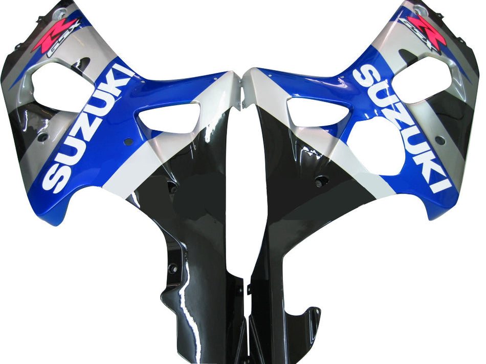 2000-2002 スズキ GSXR 1000 シルバー ブルー ブラック GSXR レーシング フェアリング ジェネリック