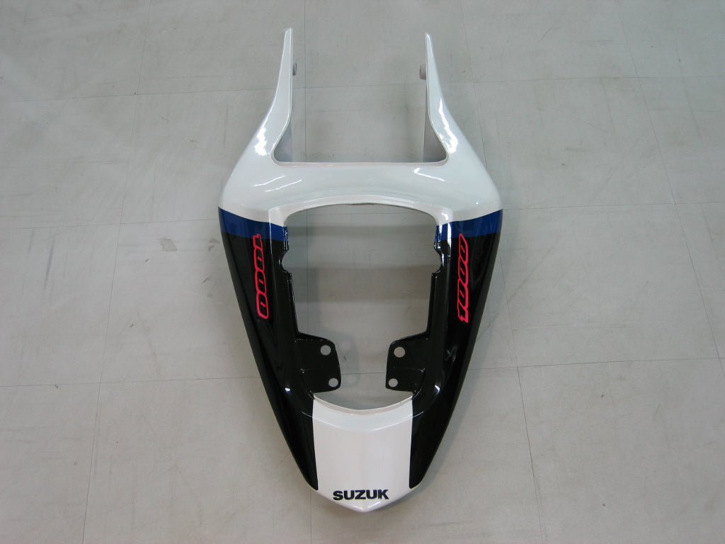 For GSXR1000 2003-2004 Bodywork Fairing White ABS Injection Molded Plastics Set