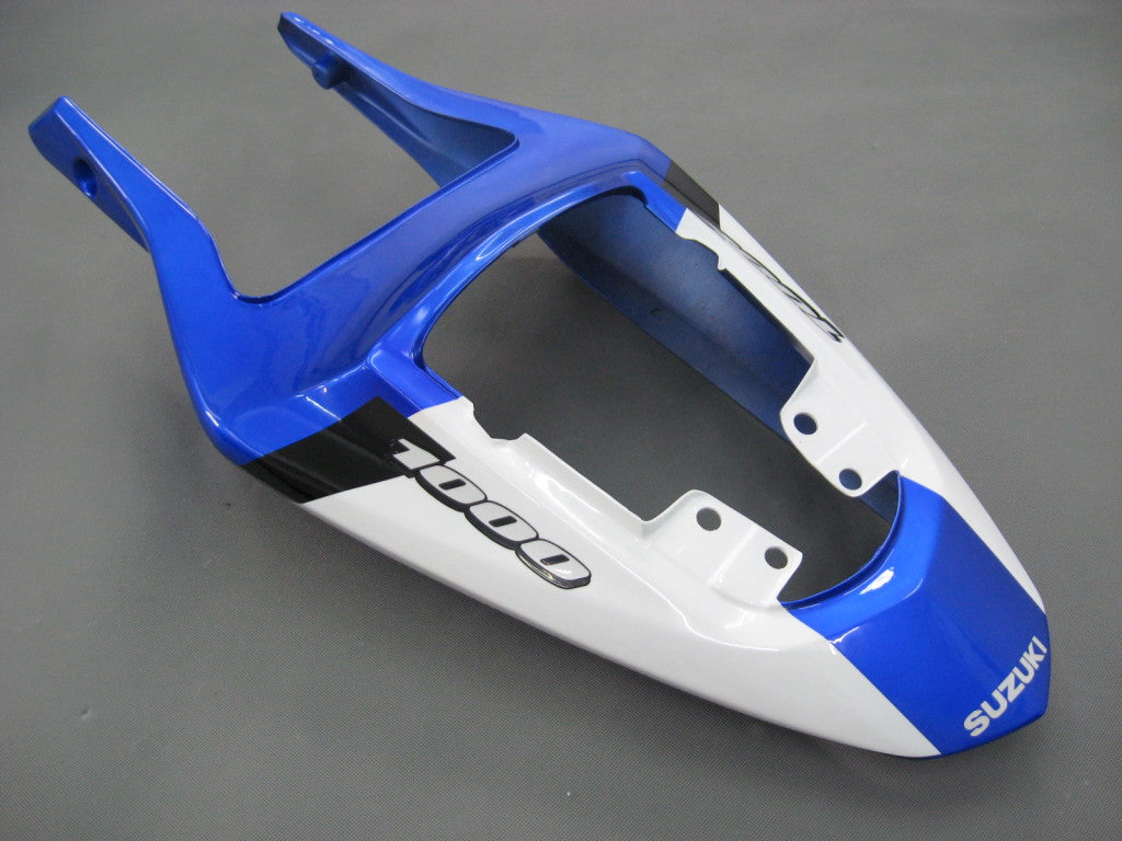 For GSXR1000 2003-2004 Bodywork Fairing Black Blue ABS Injection Molded Plastics Set