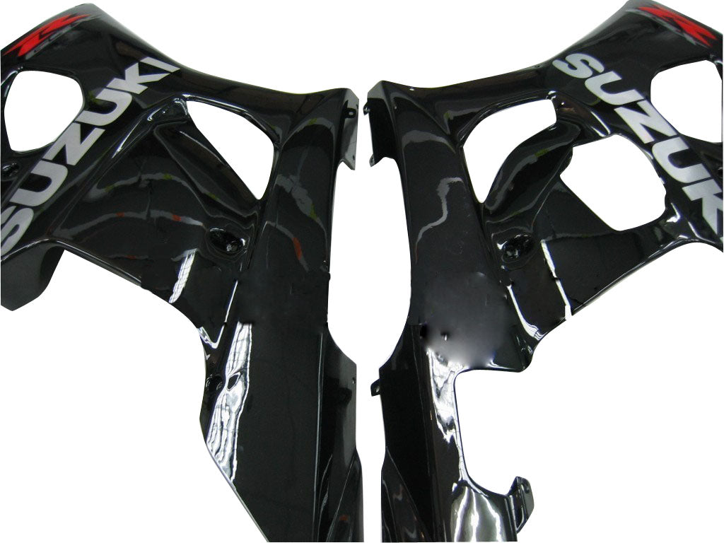 For GSXR1000 2003-2004 Bodywork Fairing Black ABS Injection Molded Plastics Set