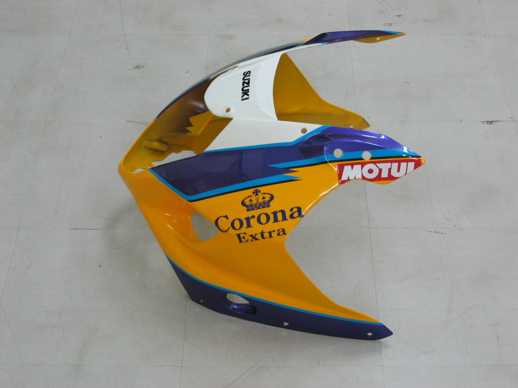 For GSXR1000 2003-2004 Bodywork Fairing Yellow ABS Injection Molded Plastics Set