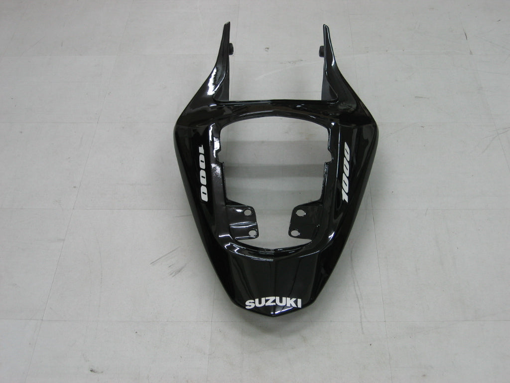 For GSXR1000 2003-2004 Bodywork Fairing Black ABS Injection Molded Plastics Set