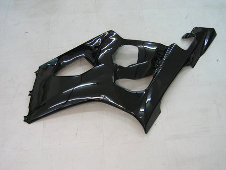 For GSXR1000 2003-2004 Bodywork Fairing Black ABS Injection Molded Plastics Set