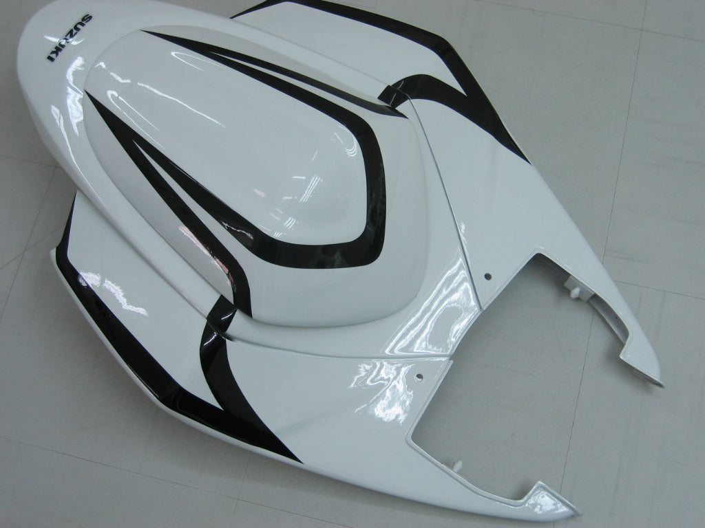 For GSXR1000 2005-2006 Bodywork Fairing White Black ABS Injection Molded Plastics Set