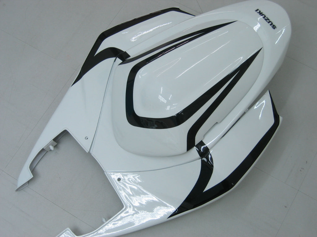 For GSXR1000 2005-2006 Bodywork Fairing White Black ABS Injection Molded Plastics Set