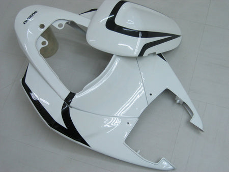 For GSXR1000 2005-2006 Bodywork Fairing White Black ABS Injection Molded Plastics Set