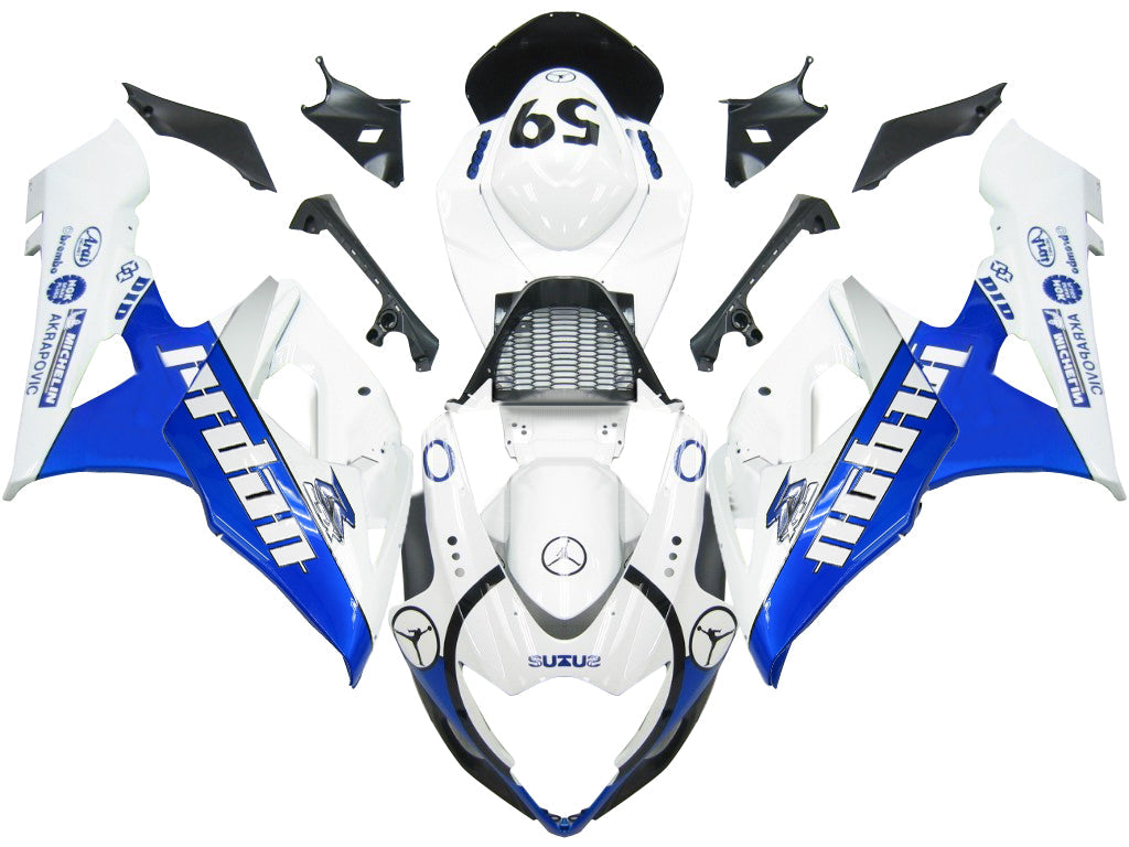 Generic Fit For Suzuki GSXR1000 (2005-2006) Bodywork Fairing ABS Injection Molded Plastics Set 25 Style