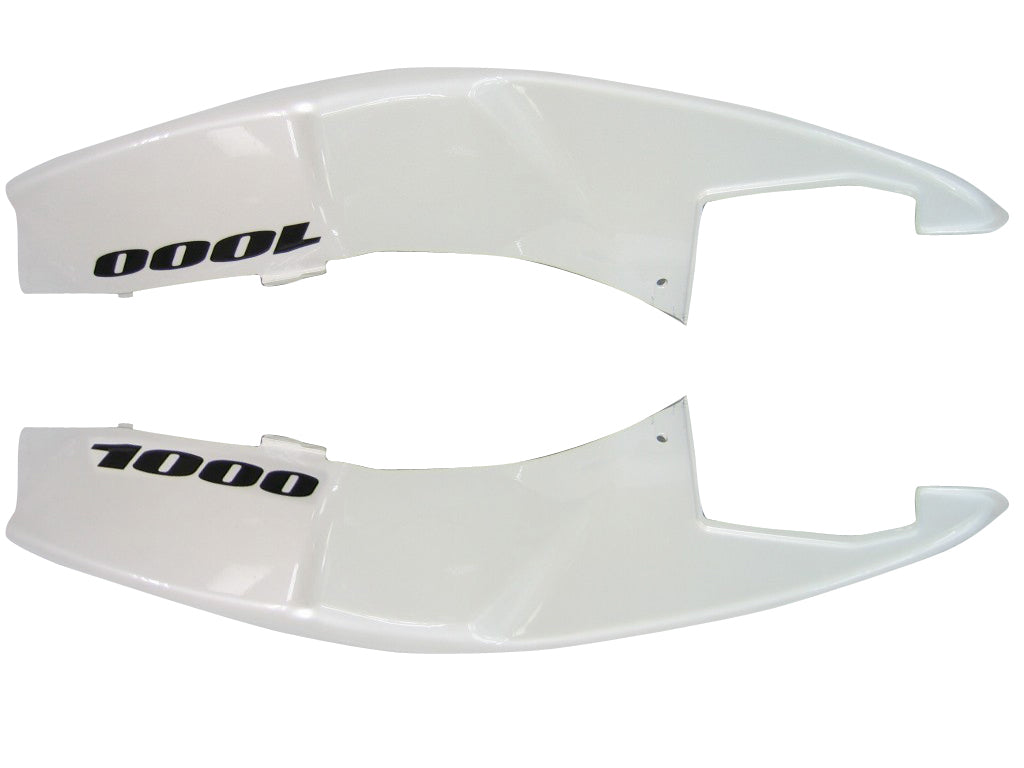 For GSXR1000 2005-2006 Bodywork Fairing White Black ABS Injection Molded Plastics Set