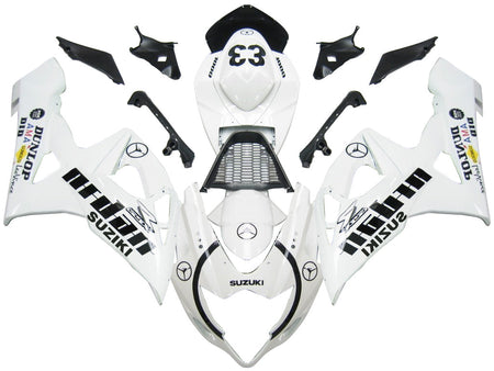 Generic Fit For Suzuki GSXR1000 (2005-2006) Bodywork Fairing ABS Injection Molded Plastics Set 25 Style