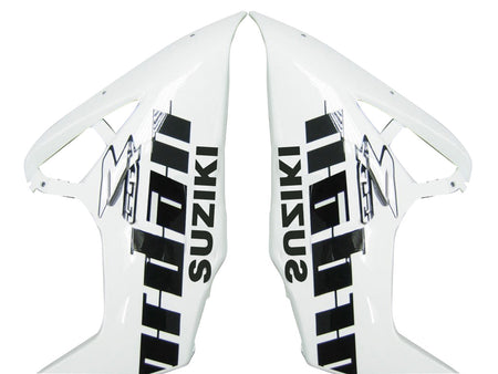 For GSXR1000 2005-2006 Bodywork Fairing White ABS Injection Molded Plastics Set