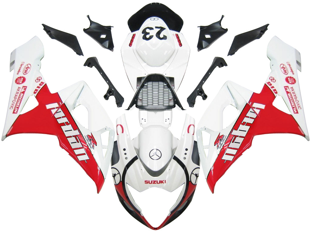 Generic Fit For Suzuki GSXR1000 (2005-2006) Bodywork Fairing ABS Injection Molded Plastics Set 25 Style