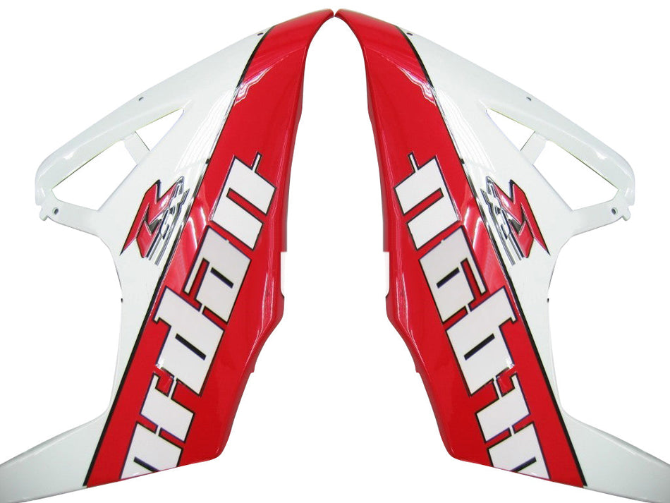 2005-2006 スズキ GSXR 1000 ホワイト &amp; レッド ジョーダン レーシング フェアリング ジェネリック