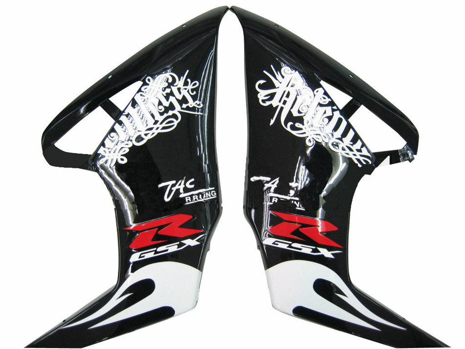 2005-2006 スズキ GSXR 1000 ブラック ホワイト スズキ GSXR レーシング フェアリング ジェネリック