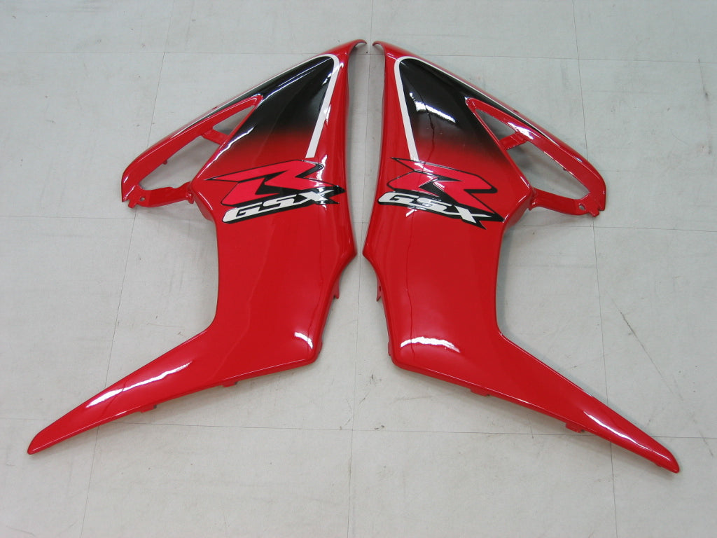 For GSXR1000 2005-2006 Bodywork Fairing Red ABS Injection Molded Plastics Set