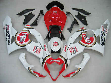 For GSXR1000 2005-2006 Bodywork Fairing Red ABS Injection Molded Plastics Set