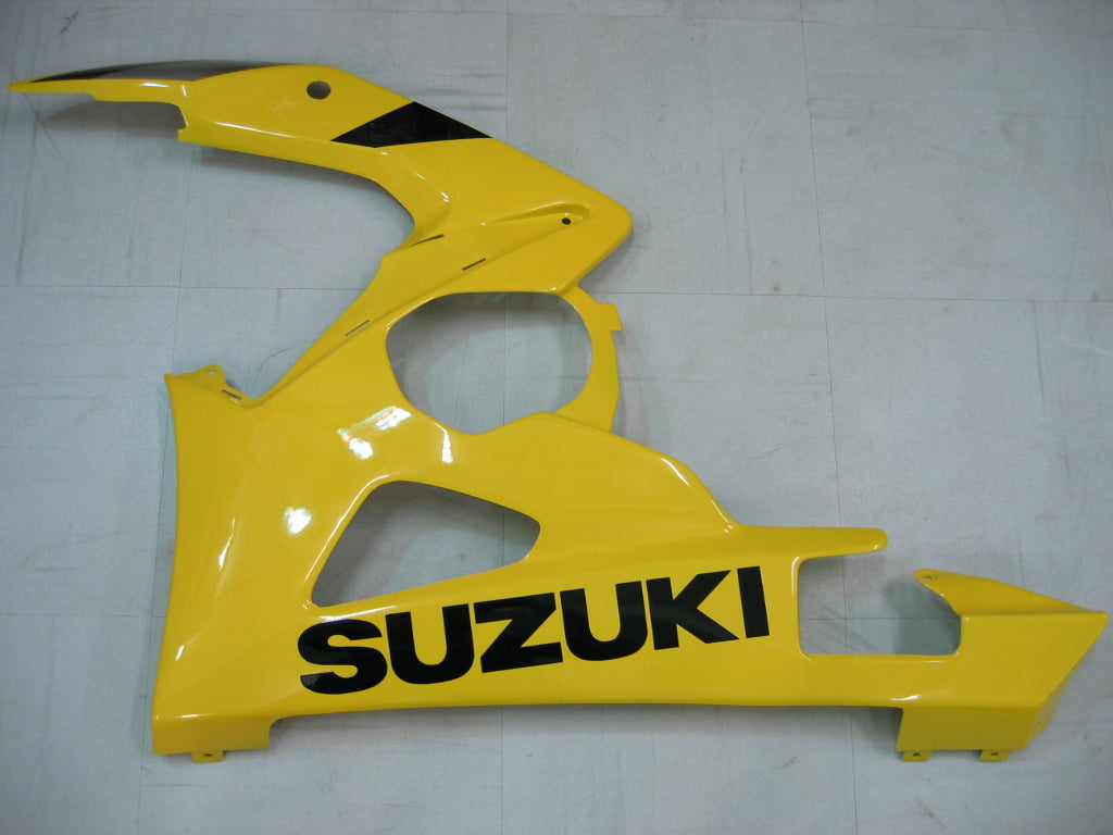 For GSXR1000 2005-2006 Bodywork Fairing Yellow ABS Injection Molded Plastics Set