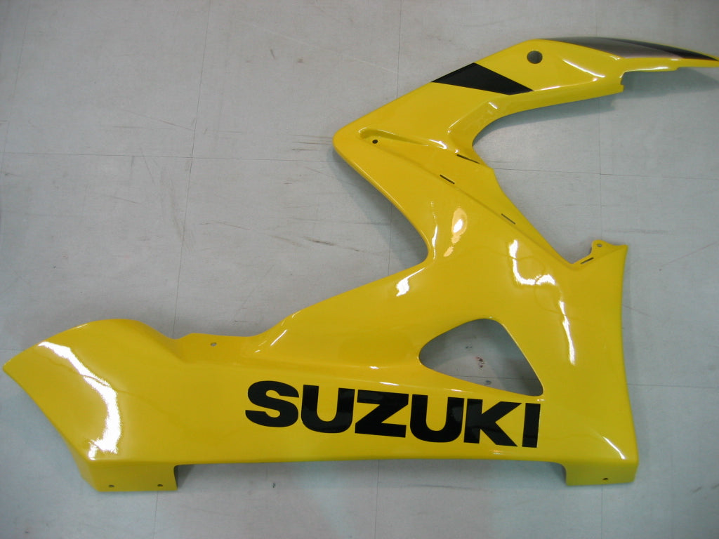 For GSXR1000 2005-2006 Bodywork Fairing Yellow ABS Injection Molded Plastics Set