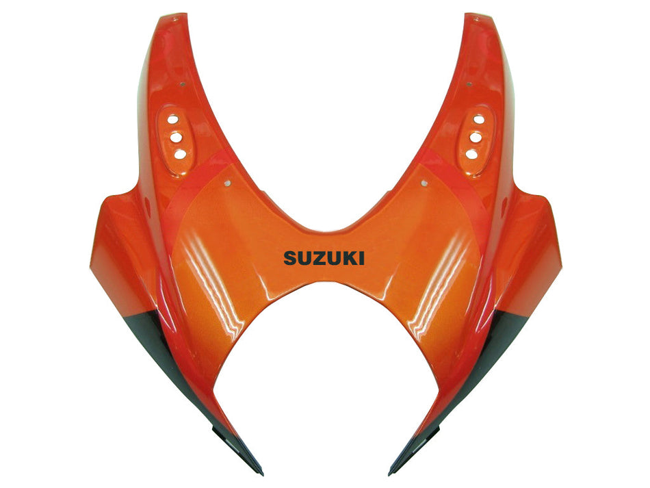 2007-2008 スズキ GSXR 1000 オレンジメタリック &amp; ブラック ジョーダン レーシング フェアリング ジェネリック