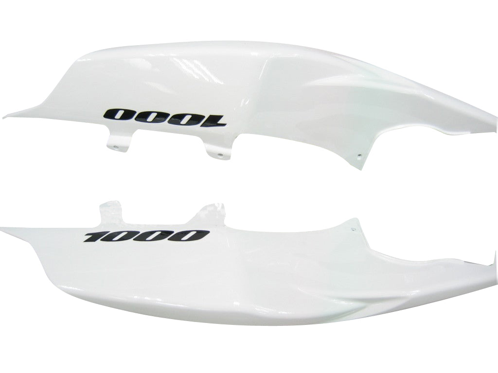 For GSXR1000 2007-2008 Bodywork Fairing White ABS Injection Molded Plastics Set