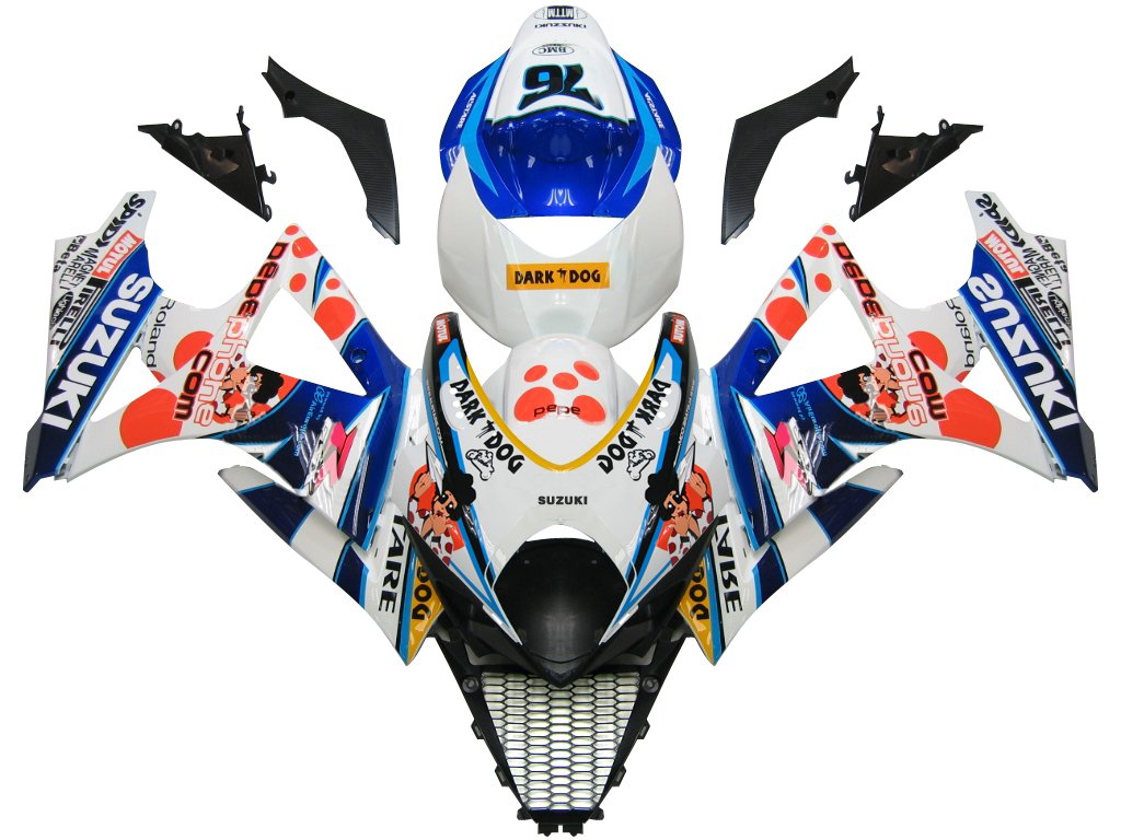 Bodywork Fairing ABS Injection Molded Plastics Set For GSXR1 27-28 19#