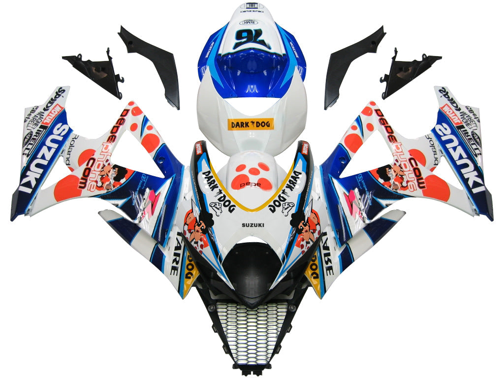 For GSXR1000 2007-2008 Bodywork Fairing Multi-Color ABS Injection Molded Plastics Set