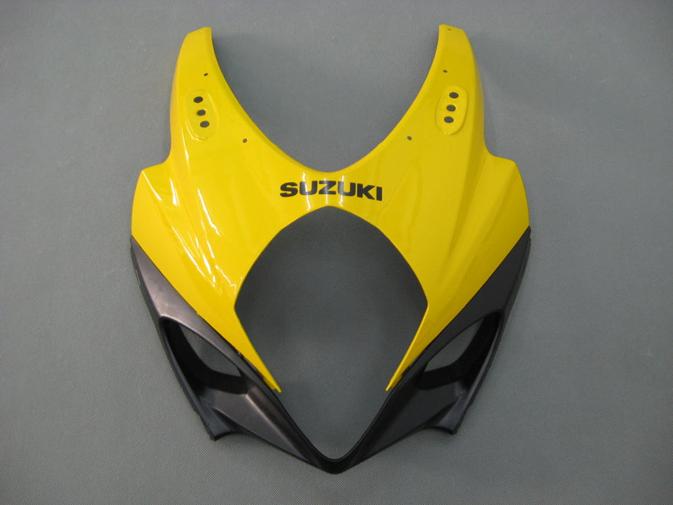 2007-2008 GSXR1000 イエロー ボディワーク フェアリング ABS 射出成形プラスチック セット ジェネリック