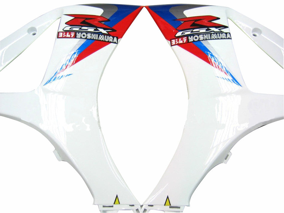 2007-2008 スズキ GSXR 1000 ブルー レッド ホワイト マキタ レーシング フェアリング ジェネリック
