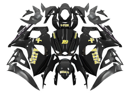 For GSXR1000 2009-2016 Bodywork Fairing Black ABS Injection Molded Plastics Set