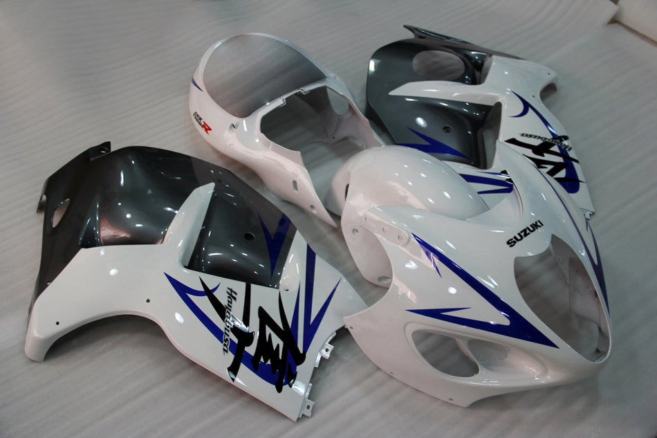 2008-2020 スズキ GSX 1300 ハヤブサ ホワイト グレー ブルー レーシングフェアリング ジェネリック