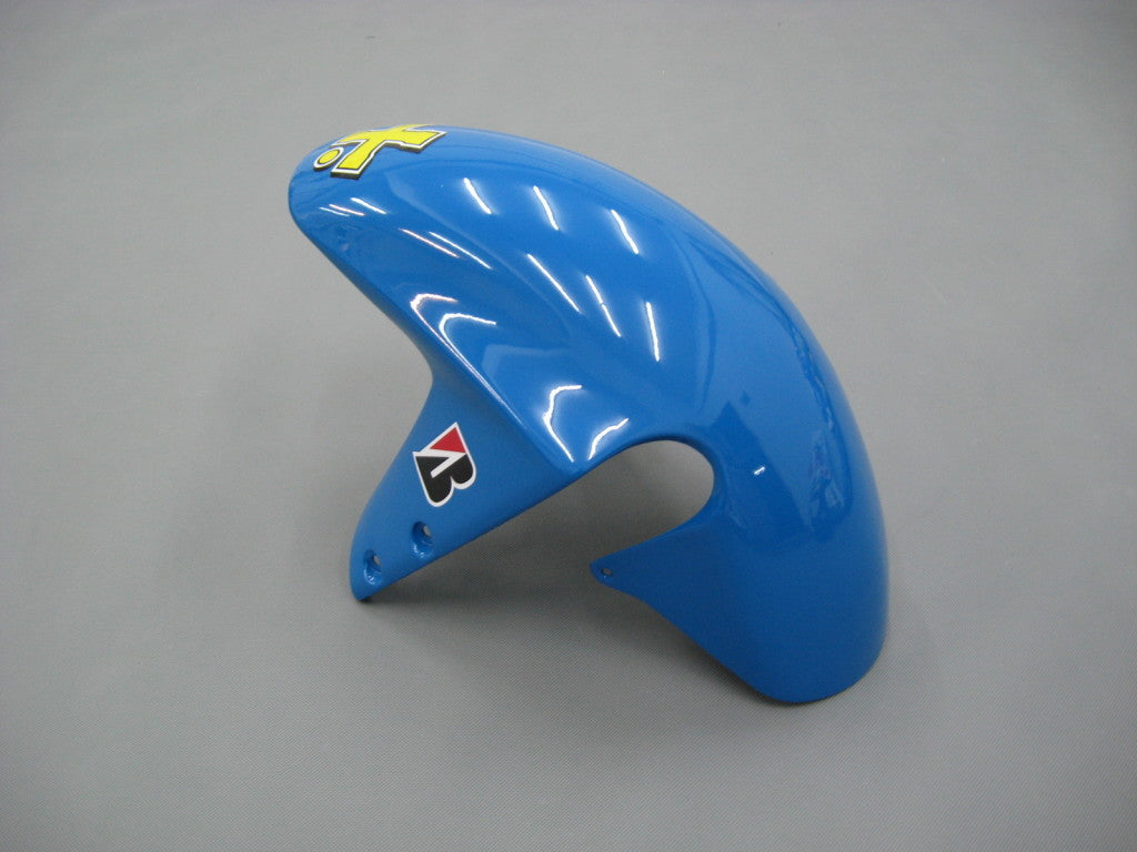 For GSXR600 2001-2003 Bodywork Fairing Blue ABS Injection Molded Plastics Set