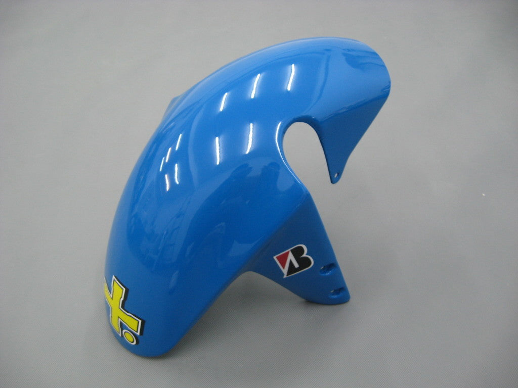 For GSXR600 2001-2003 Bodywork Fairing Blue ABS Injection Molded Plastics Set