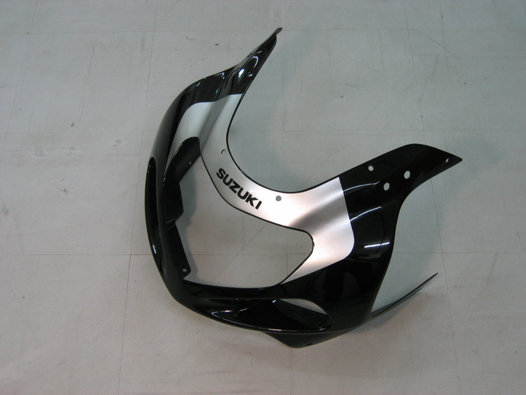 For GSXR600 2001-2003 Bodywork Fairing Black ABS Injection Molded Plastics Set