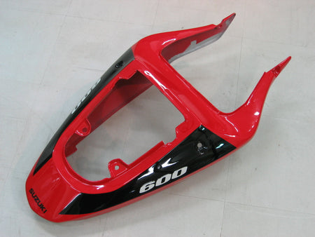 For GSXR600 2001-2003 Bodywork Fairing Red ABS Injection Molded Plastics Set