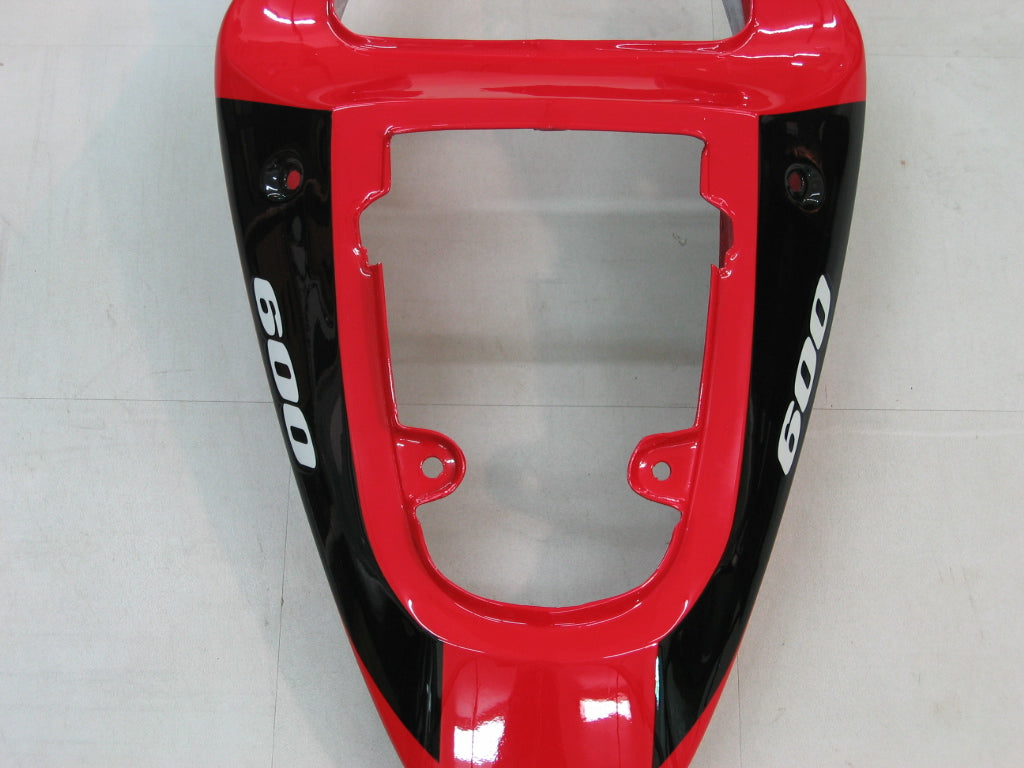 For GSXR600 2001-2003 Bodywork Fairing Red ABS Injection Molded Plastics Set