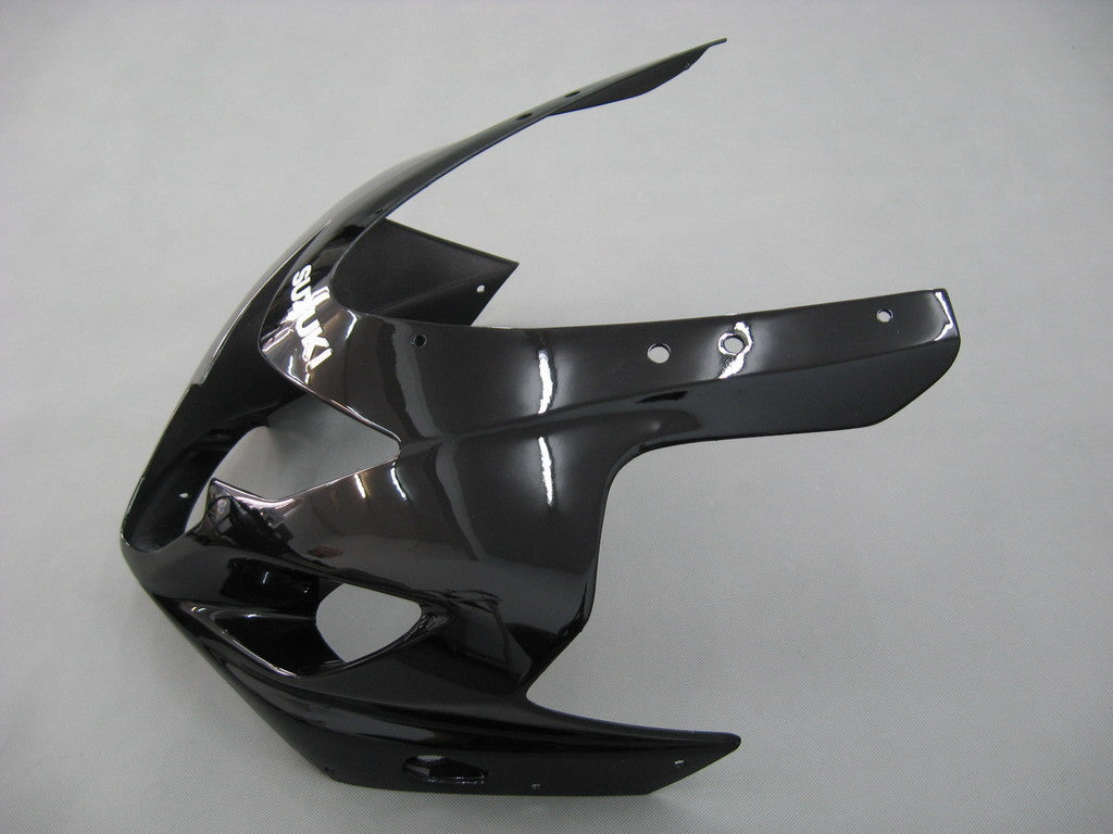 For GSXR 600/750 2004-2005 Bodywork Fairing Black ABS Injection Molded Plastics Set