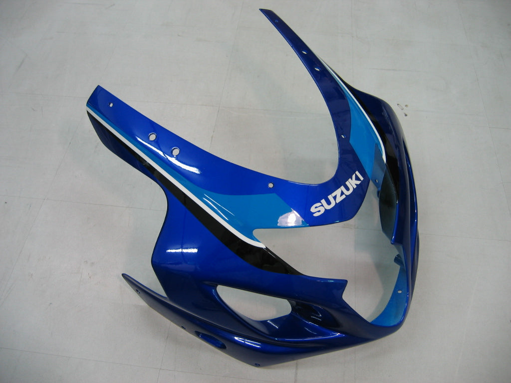 For GSXR 600/750 2004-2005 Bodywork Fairing Blue ABS Injection Molded Plastics Set