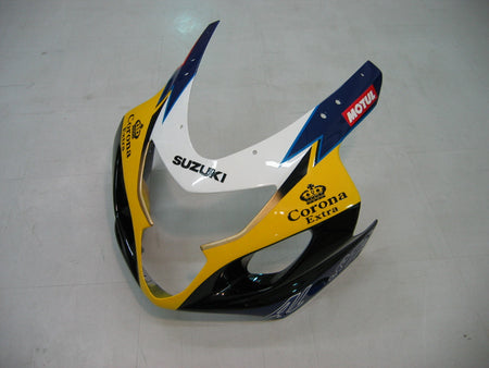 For GSXR 600/750 2004-2005 Bodywork Fairing Yellow ABS Injection Molded Plastics Set